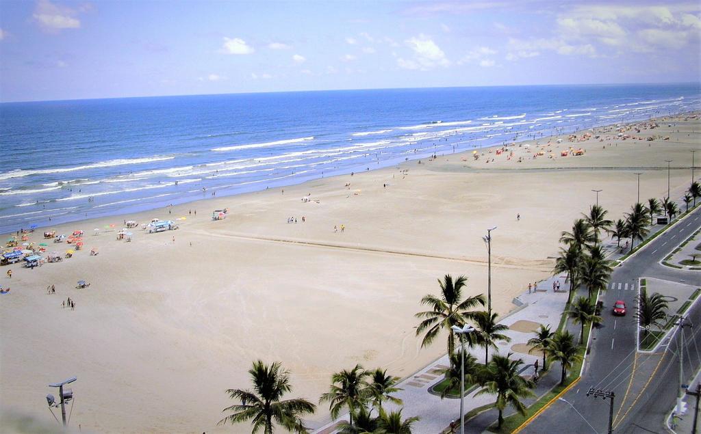Апартаменты Apartamento Frente Ao Mar Em Praia Grande Прая-Гранди Экстерьер фото